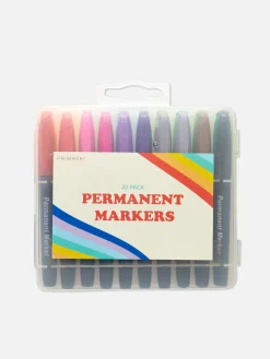 Niños Primark Bolígrafos Y Lápices|Pack De 20 Rotuladores Permanentes