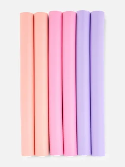 Primark Productos Para El Peinado|Pack De 6 Rulos De Pelo Grandes Y Flexibles