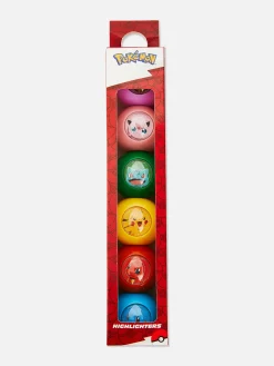 Niños Primark Lápices De Colores|Pack De 6 Subrayadores Apilables De Pokémon