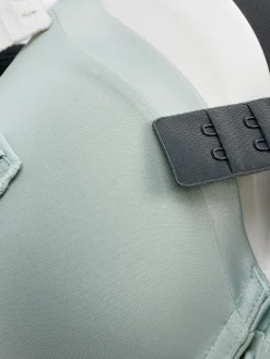 Mujer Primark Sujetadores|Pack De 3 Sujetadores Invisibles Con Ribete De Satén