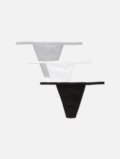 Mujer Primark Bragas|Pack De 3 Tangas Básicos