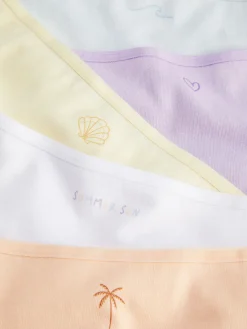 Mujer Primark Bragas|Pack De 5 Tangas Con Estampado Gráfico