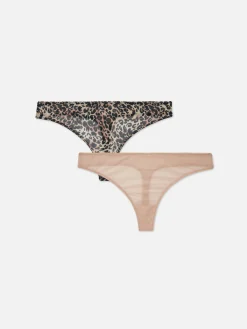 Mujer Primark Bragas|Pack De 2 Tangas De Malla