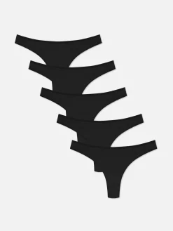 Mujer Primark Bragas|Pack De 5 Tangas De Microfibra
