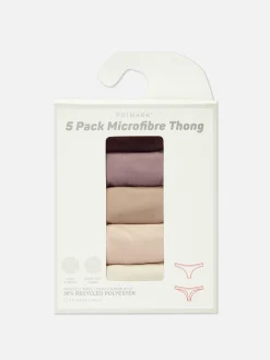 Mujer Primark Bragas|Pack De 5 Tangas De Microfibra