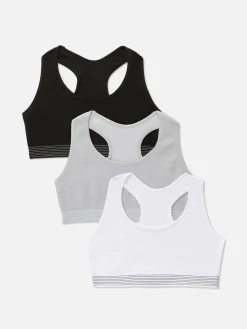 Niños Primark Ropa Interior|Pack De 3 Tops Sin Costuras Con Espalda De Nadadora