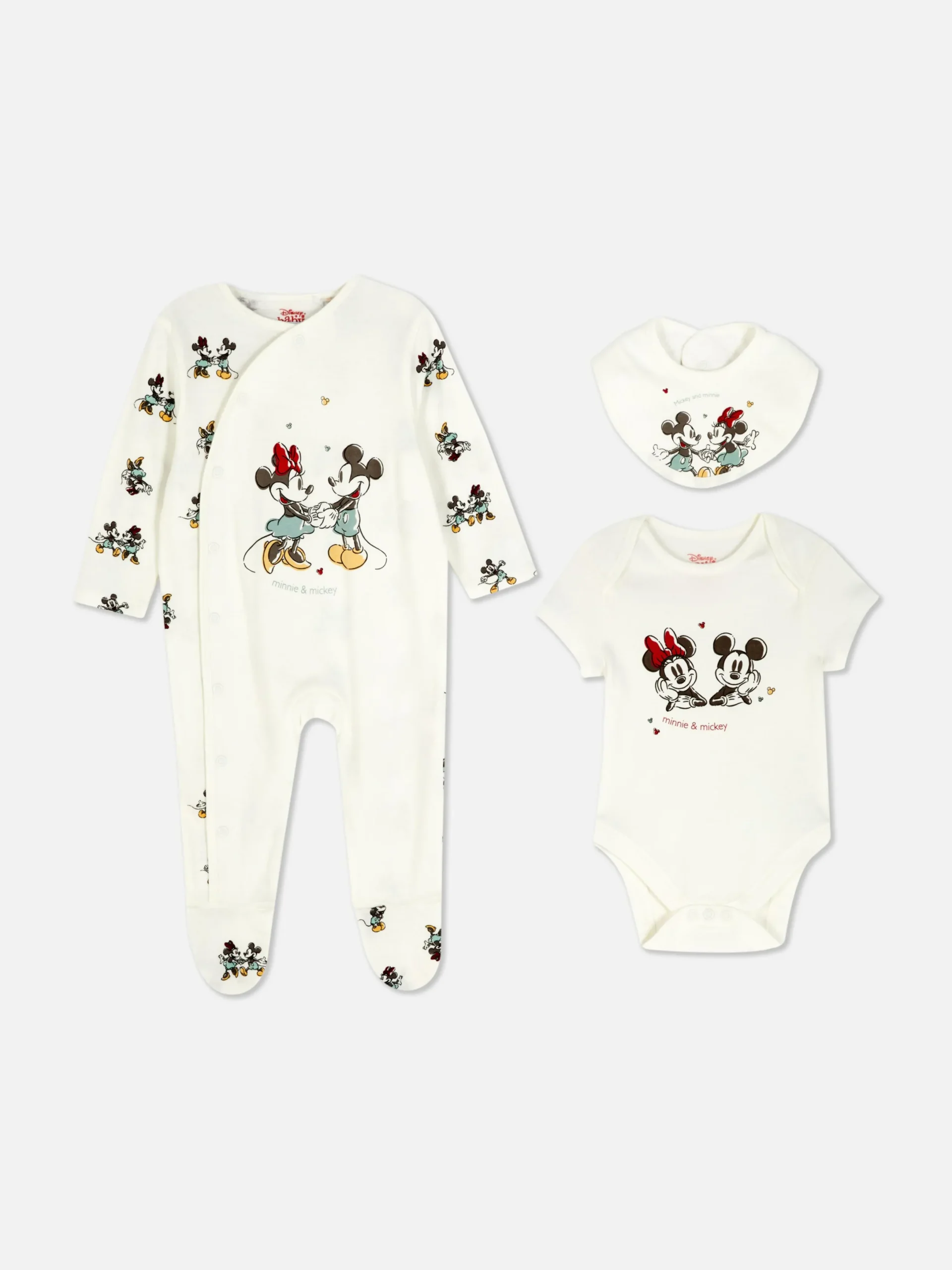 Primark Conjuntos Y Sets|Pack De Body, Pijama Y Babero De Disney