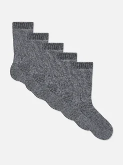 Hombre Primark Calcetines|Pack De 5 pares De Calcetines Altos Acanalados