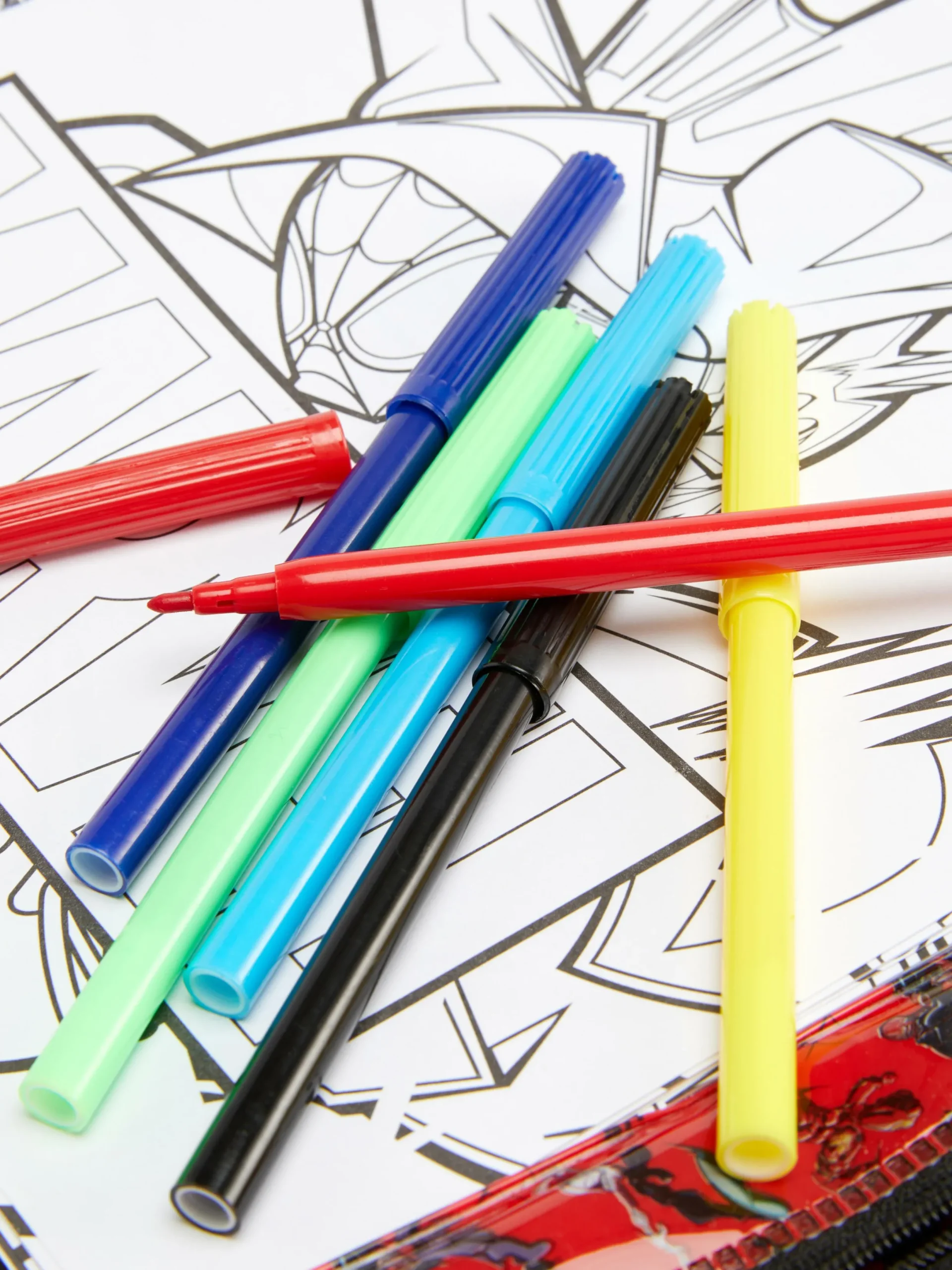 Niños Primark Manualidades|Pack Para Colorear De Marvel