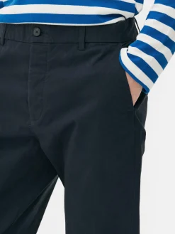 Hombre Primark Pantalón|Pantalón Chino Elástico De Corte Entallado