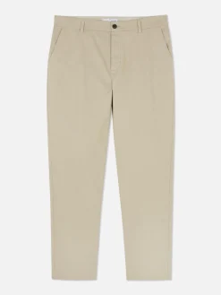 Hombre Primark Pantalón|Pantalón Chino Elástico De Pernera Recta