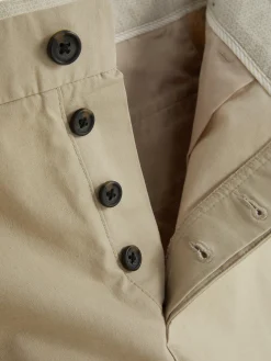 Hombre Primark Pantalón|Pantalón Chino Elástico De Pernera Recta