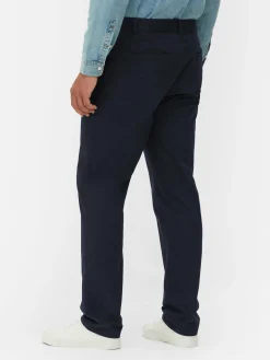 Hombre Primark Pantalón|Pantalón Chino Elástico De Pernera Recta
