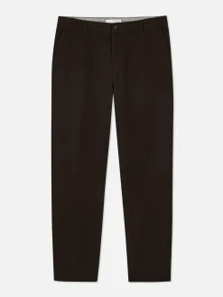 Hombre Primark Pantalón|Pantalón Chino Elástico De Pernera Recta