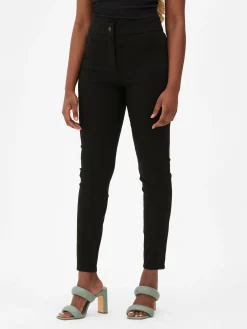 Mujer Primark Pantalones Y Leggings|Pantalón Elástico De Corte Entallado