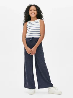 Niños Primark Pantalones Y Leggings|Pantalón Fruncido Con Cordón De Ajuste