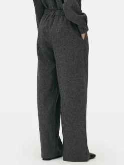 Mujer Primark Pantalones Y Leggings|Pantalón Jaspeado De Pernera Ancha De The Edit