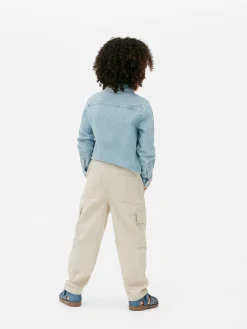 Niños Primark Pantalón|Pantalones Cargo En Mezcla De Lino