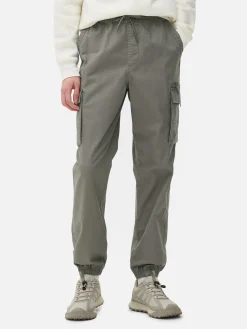 Hombre Primark Pantalón|Pantalones Cargo Holgados Con Bajos Elásticos