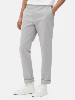 Hombre Primark Pantalón|Pantalones Chinos De Corte Entallado Elásticos