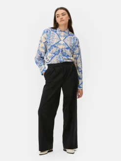 Mujer Primark Pantalones Y Leggings|Pantalones Chinos De Pernera Ancha