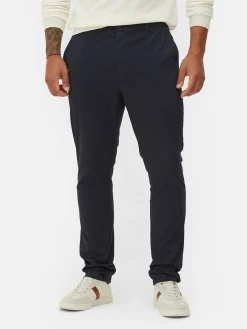 Hombre Primark Pantalón|Pantalones Chinos Elásticos De Corte Entallado