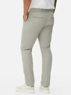 Hombre Primark Pantalón|Pantalones Chinos Elásticos De Corte Entallado