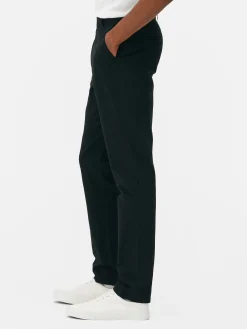 Hombre Primark Pantalón|Pantalones Chinos Elásticos De Corte Entallado