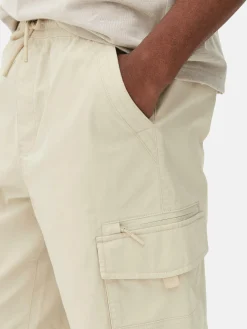 Hombre Primark Pantalones Cortos|Pantalones Cortos Cargo Con Cordón De Ajuste