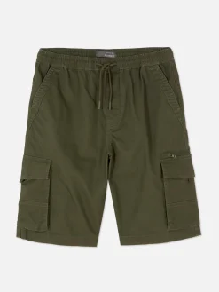 Hombre Primark Pantalones Cortos|Pantalones Cortos Cargo Con Cordón De Ajuste