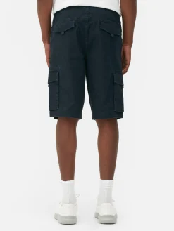 Hombre Primark Pantalones Cortos|Pantalones Cortos Cargo Con Cordón De Ajuste