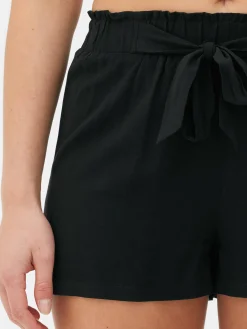 Mujer Primark Pantalones Cortos|Pantalones Cortos De Corte Holgado Con Cordón