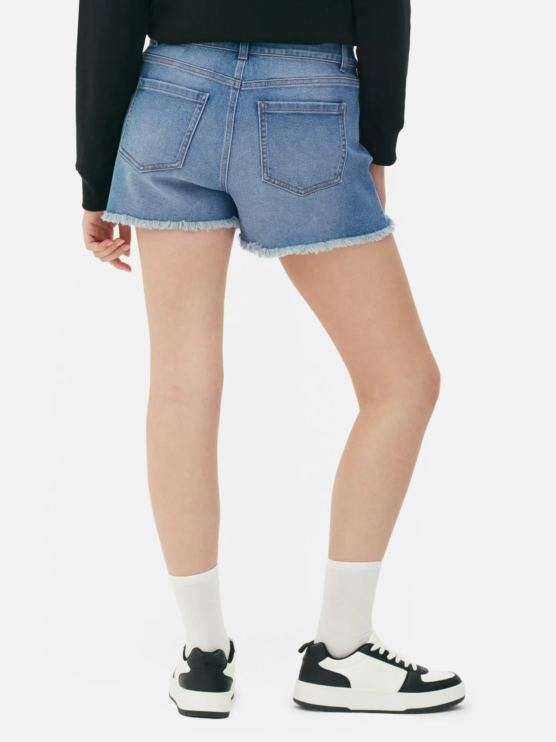 Mujer Primark Pantalones Cortos|Pantalones Cortos Vaqueros Deshilachados