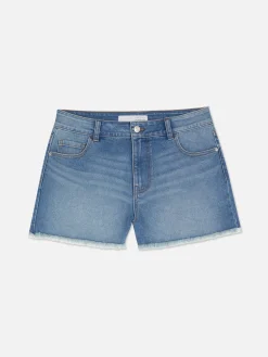 Mujer Primark Pantalones Cortos|Pantalones Cortos Vaqueros Deshilachados