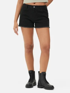 Mujer Primark Pantalones Cortos|Pantalones Cortos Vaqueros Deshilachados