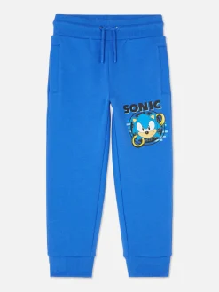 Niños Primark Pantalones De Chándal|Pantalones De Chándal Con Cordón De Ajuste De Sonic El Erizo