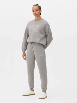 Mujer Primark Pantalones De Chándal|Pantalones De Chándal Pitillo Con Estampado Gráfico