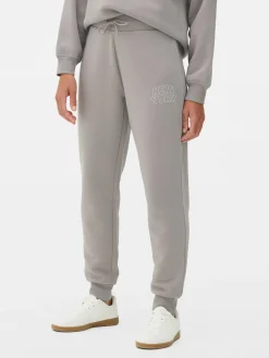 Mujer Primark Pantalones De Chándal|Pantalones De Chándal Pitillo Con Estampado Gráfico