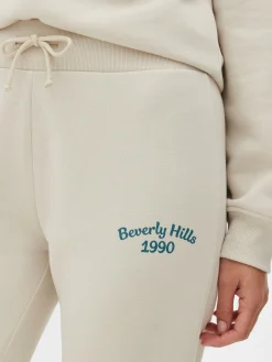 Mujer Primark Pantalones De Chándal|Pantalones De Chándal Pitillo Con Estampado Gráfico