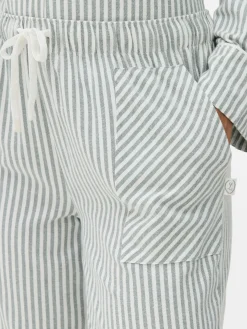 Mujer Primark Pantalones De Pijama|Pantalones De Pijama A Rayas De Pernera Recta