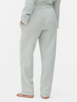Mujer Primark Pantalones De Pijama|Pantalones De Pijama A Rayas De Pernera Recta