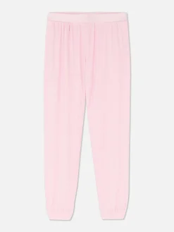 Mujer Primark Pantalones De Pijama|Pantalones De Pijama Acanalados Con Bajos Ajustados