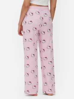 Mujer Primark Pantalones De Pijama|Pantalones De Pijama Anchos De Hello Kitty