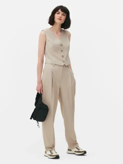 Mujer Primark Pantalones Y Leggings|Pantalones De Vestir De Pernera Recta Para Combinar