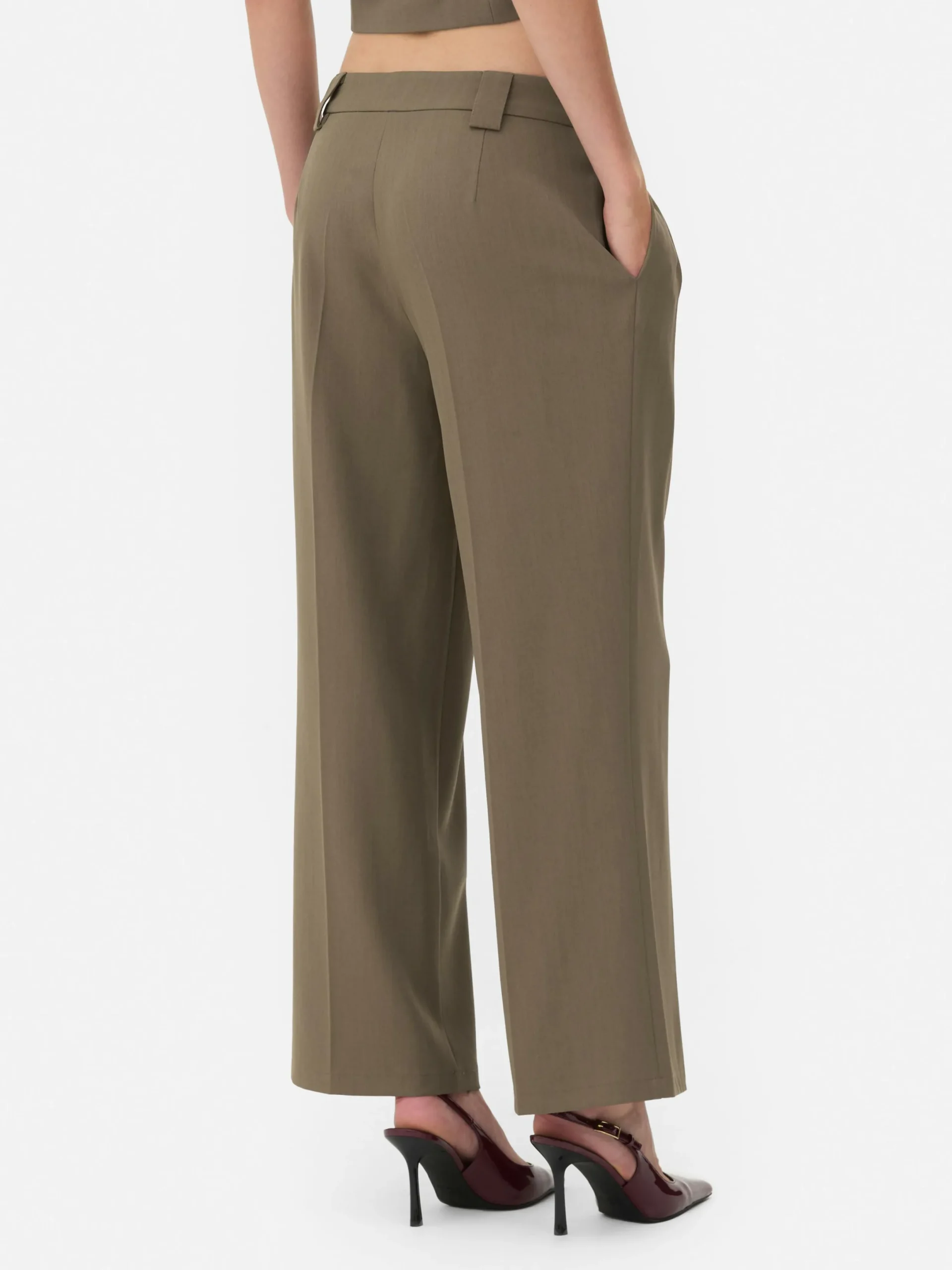 Mujer Primark Pantalones Y Leggings|Pantalones Plisados Holgados De Rita Ora