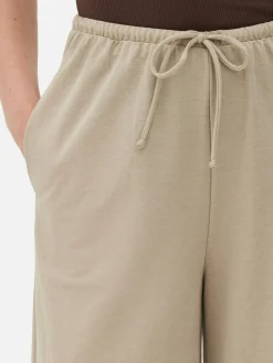 Mujer Primark Pantalones Y Leggings|Pantalones Rectos Con Cordón De Ajuste