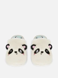 Niños Primark Zapatillas De Estar En Casa|Pantuflas Con Diseño De Panda En 3D