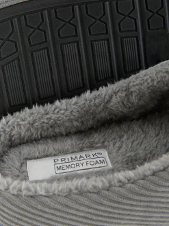 Hombre Primark Zapatillas De Estar En Casa|Pantuflas De Pana Destalonadas