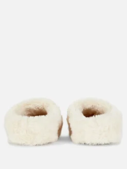 Mujer Primark Zapatillas De Estar En Casa|Pantuflas De Pelo Sintético