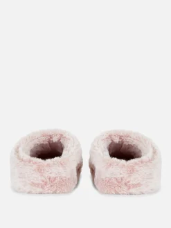Mujer Primark Zapatillas De Estar En Casa|Pantuflas De Pelo Sintético